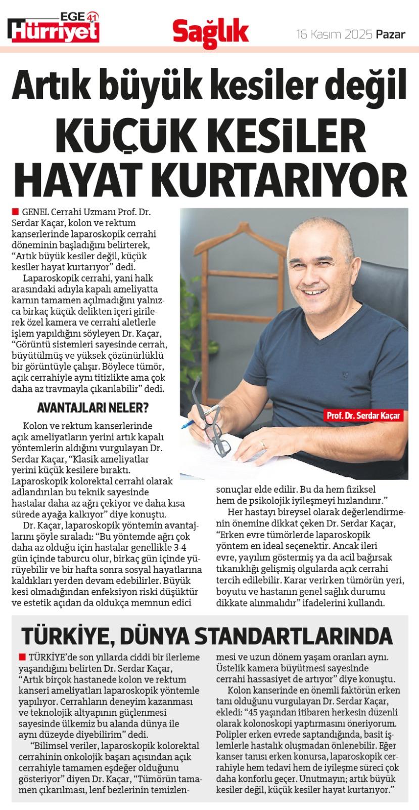 16 Kasım 2025 - Hürriyet